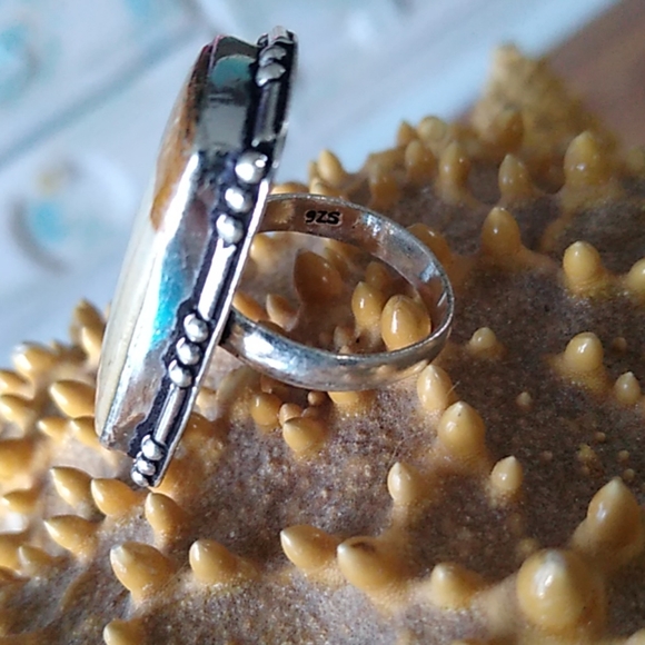 NATURAL STONE RING - Picture 3 of 5